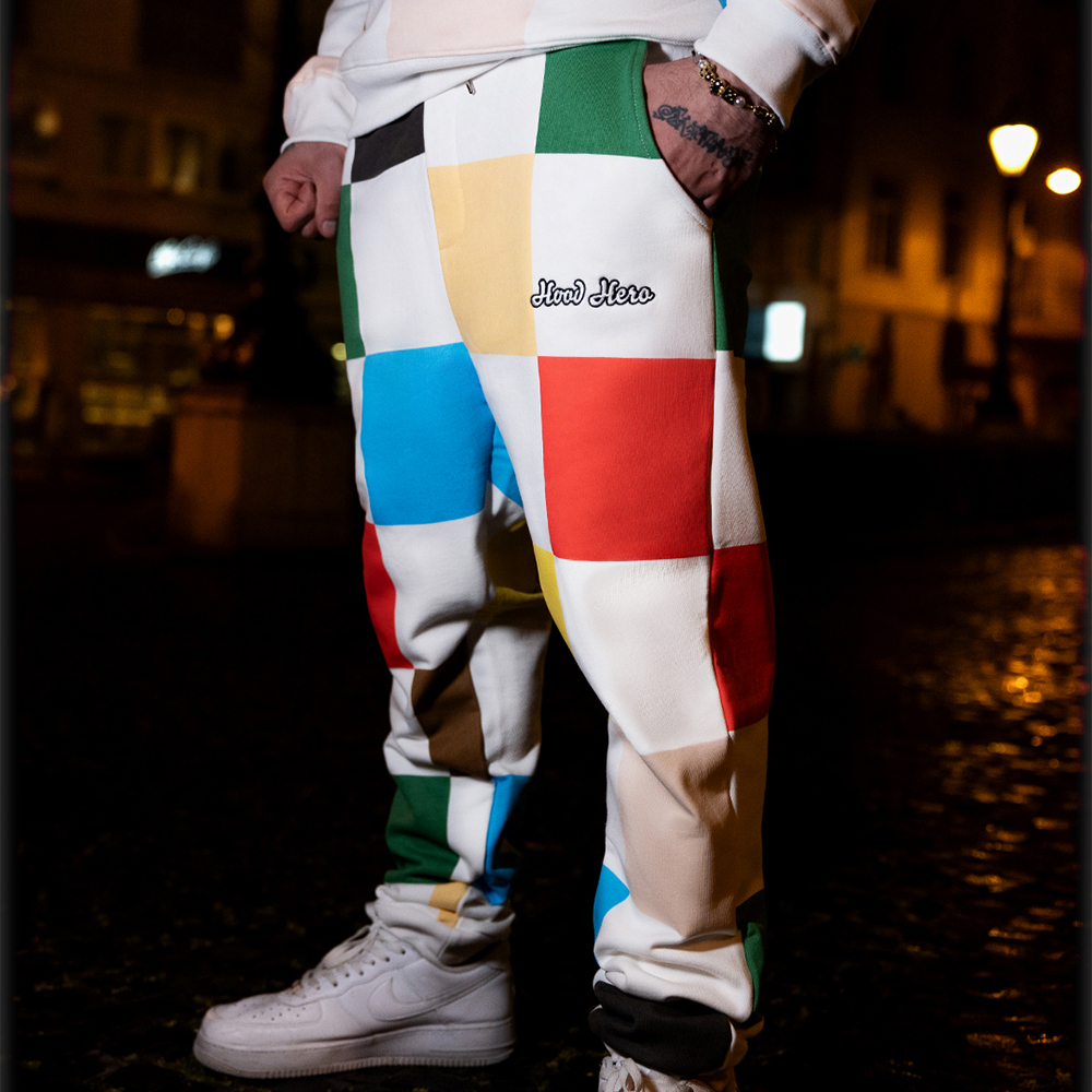 L - Joggers Qubic - Colorful